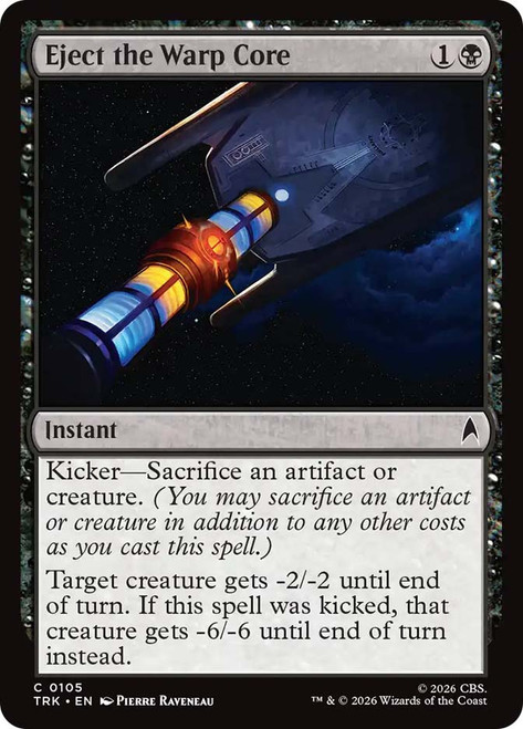 Eject the Warp Core
Star Trek
Single
Magic: The Gathering