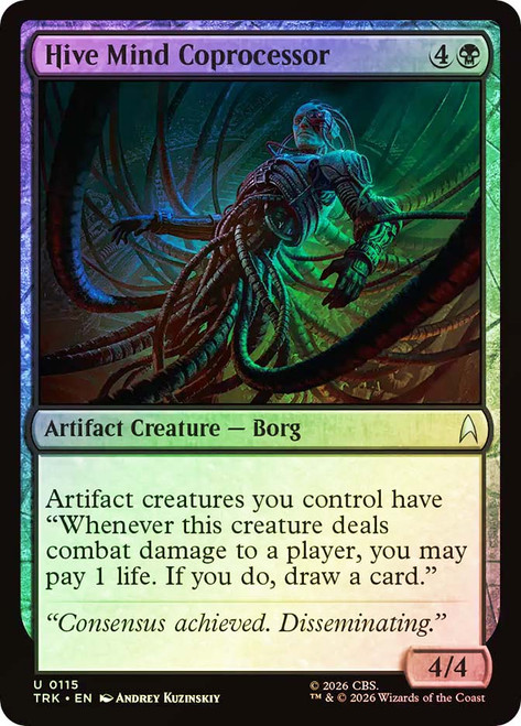Hive Mind Coprocessor
Star Trek
Single
Magic: The Gathering