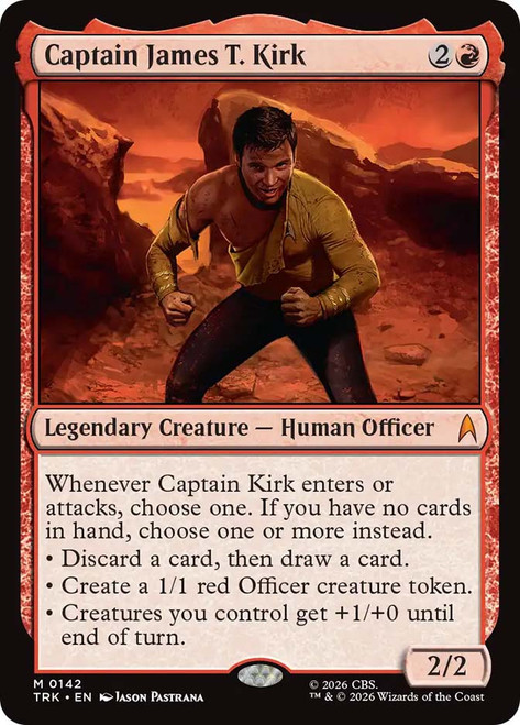 Captain James T. Kirk
Star Trek
Single
Magic: The Gathering