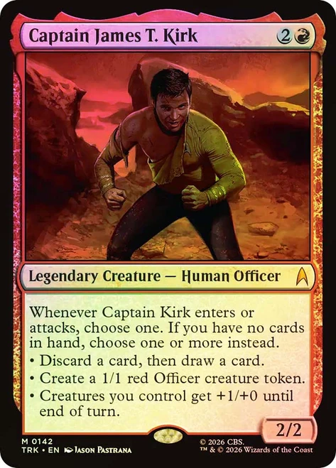Captain James T. Kirk
Star Trek
Single
Magic: The Gathering