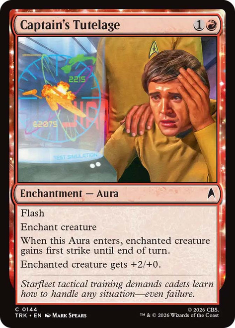 Captain's Tutelage
Star Trek
Single
Magic: The Gathering