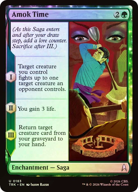Amok Time
Star Trek
Single
Magic: The Gathering