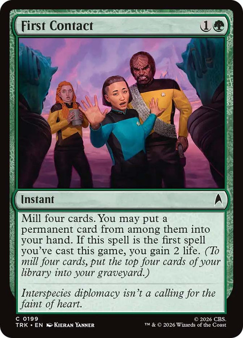 First Contact
Star Trek
Single
Magic: The Gathering
