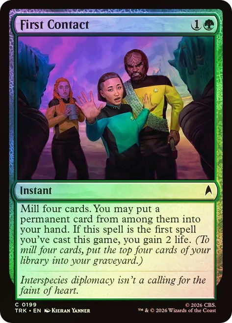 First Contact
Star Trek
Single
Magic: The Gathering