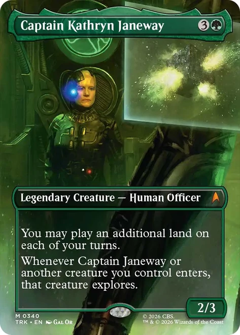 Captain Kathryn Janeway
Star Trek
Single
Magic: The Gathering