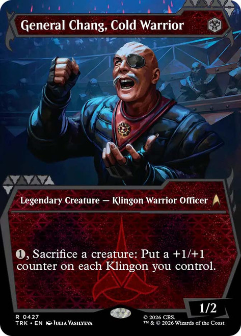 General Chang, Cold Warrior
Star Trek
Single
Magic: The Gathering