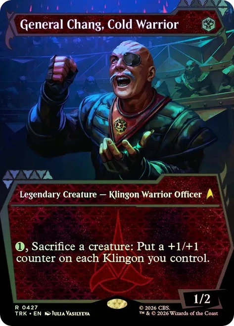 General Chang, Cold Warrior
Star Trek
Single
Magic: The Gathering