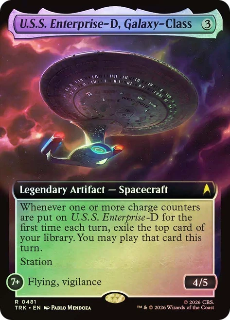 U.S.S. Enterprise-D, Galaxy-Class
Star Trek
Single
Magic: The Gathering