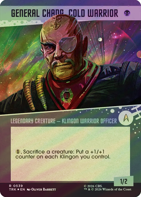 General Chang, Cold Warrior
Star Trek
Single
Magic: The Gathering