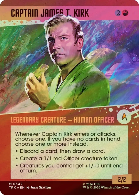 Captain James T. Kirk
Star Trek
Single
Magic: The Gathering