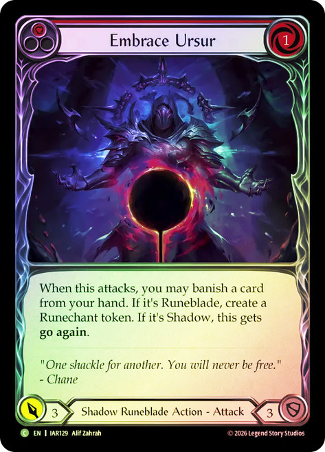 Embrace Ursur (Red)
Usurp the Shadow Throne
Single
Flesh and Blood