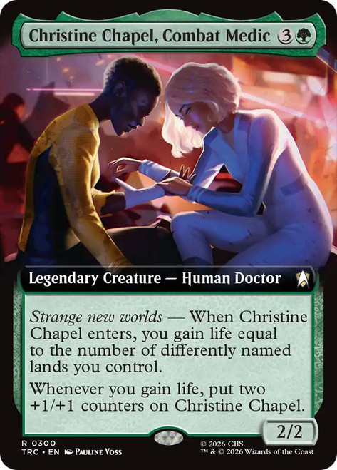 Christine Chapel, Combat Medic
Star Trek Commander
Single
Magic: The Gathering