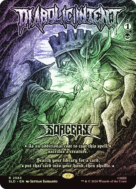 Diabolic Intent (The Hobbit)
Secret Lair Drop
Single
Magic: The Gathering