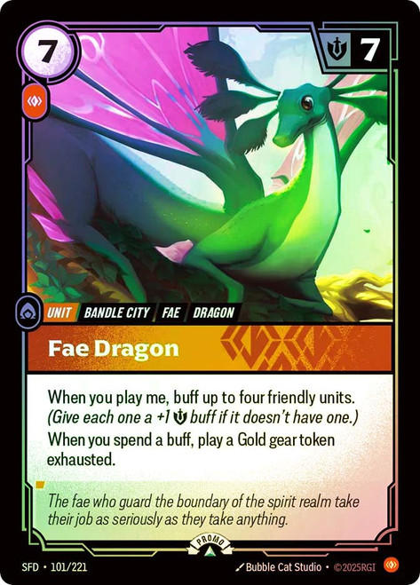 Fae Dragon (Nexus Night)
Promotional Cards
Single
Riftbound