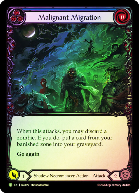Malignant Migration (Blue)
Usurp the Shadow Throne
Single
Flesh and Blood