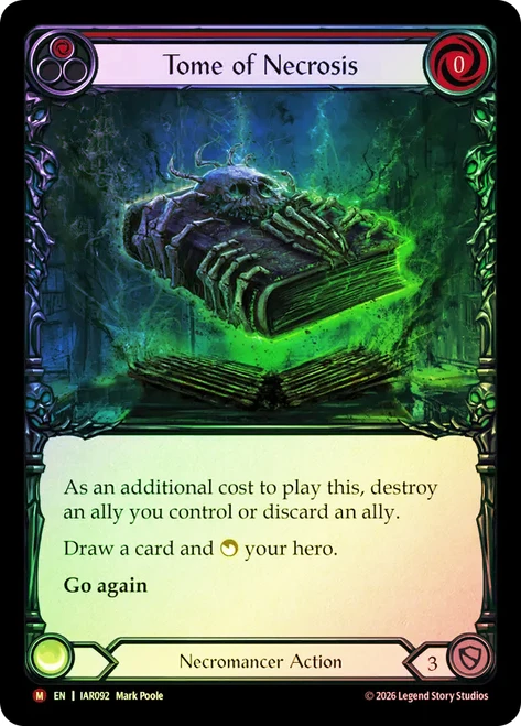 Tome of Necrosis
Usurp the Shadow Throne
Single
Flesh and Blood