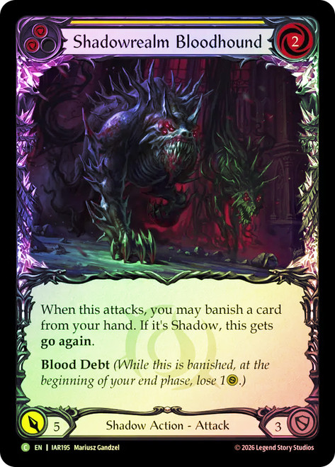Shadowrealm Ripper (Yellow) | Usurp the Shadow Throne | Star City