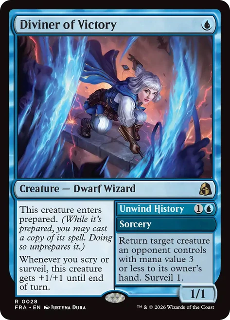 Diviner of Victory // Unwind History
Reality Fracture
Single
Magic: The Gathering