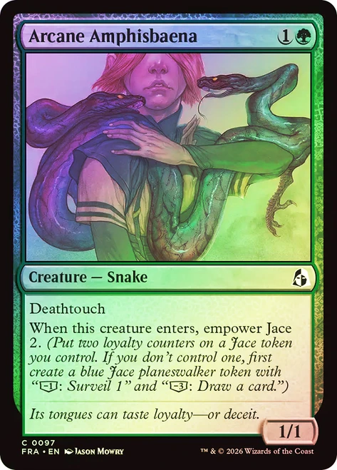 Arcane Amphisbaena
Reality Fracture
Single
Magic: The Gathering