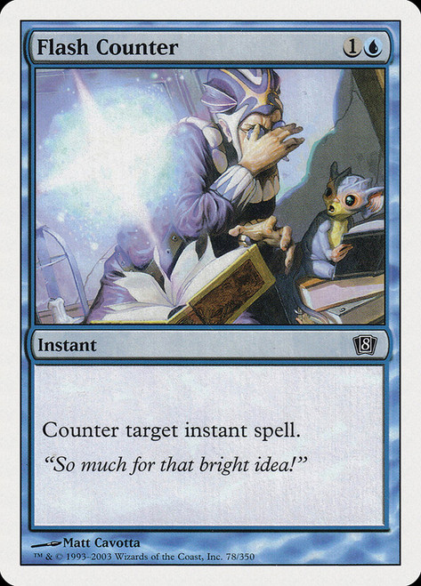 Flash Counter\n8th Edition\nSingle\nMagic The Gathering
