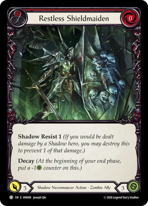 Restless Shieldmaiden
Usurp the Shadow Throne
Single
Flesh and Blood