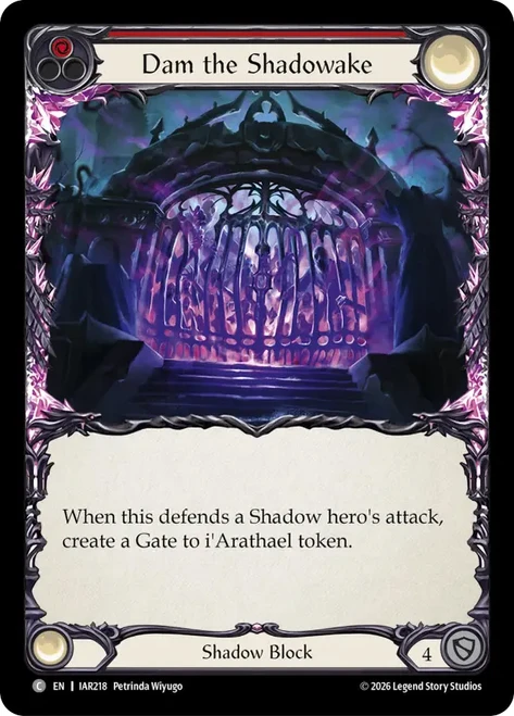 Dam the Shadowake (Red)
Usurp the Shadow Throne
Single
Flesh and Blood
