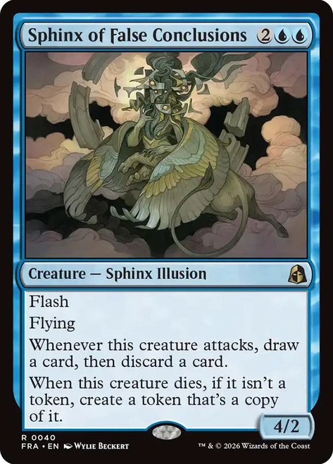 Sphinx of False Conclusions
Reality Fracture
Single
Magic: The Gathering