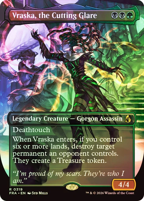 Vraska, the Cutting Glare
Reality Fracture
Single
Magic: The Gathering