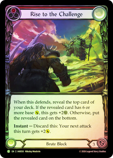 Rise to the Challenge (Red)
Usurp the Shadow Throne
Single
Flesh and Blood
