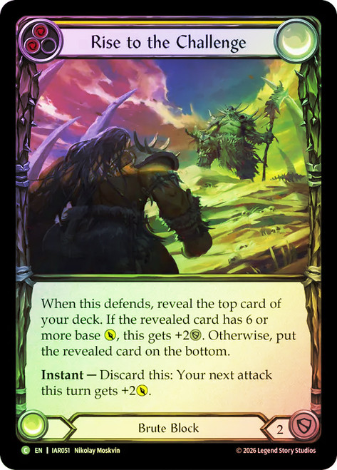 Rise to the Challenge (Yellow)
Usurp the Shadow Throne
Single
Flesh and Blood