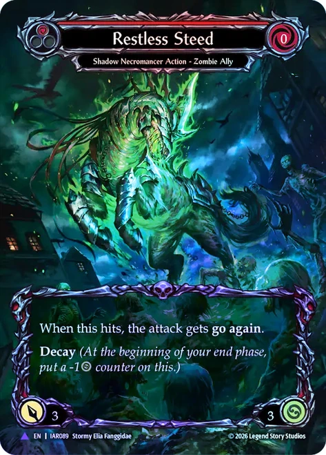 Restless Steed
Usurp the Shadow Throne
Single
Flesh and Blood