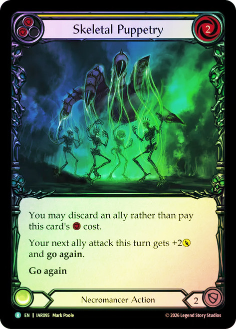 Skeletal Puppetry (Yellow) | Usurp the Shadow Throne | Star City Games