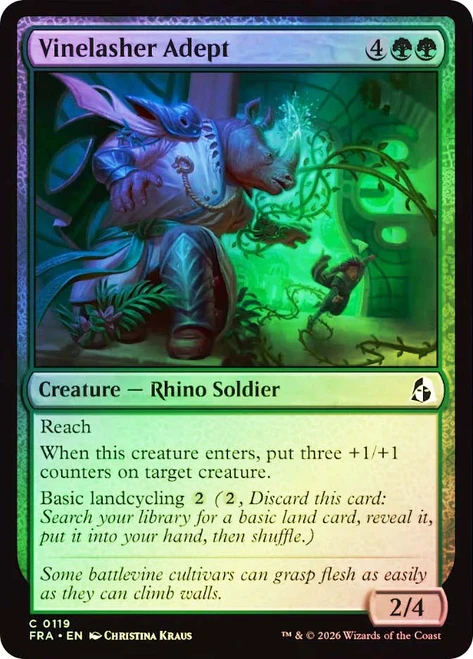 Vinelasher Adept
Reality Fracture
Single
Magic: The Gathering