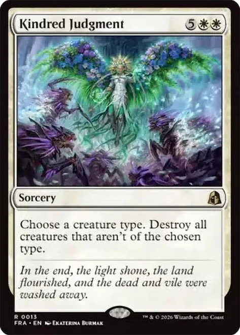 Kindred Judgment
Reality Fracture
Single
Magic: The Gathering