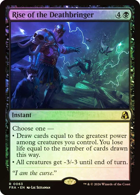 Rise of the Deathbringer
Reality Fracture
Single
Magic: The Gathering