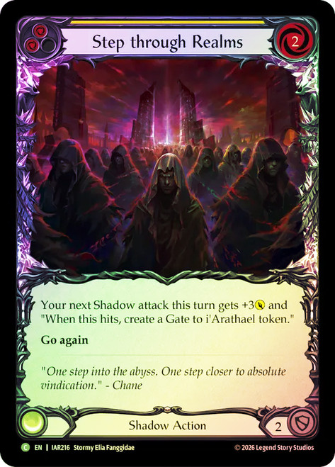 Step through Realms (Yellow)
Usurp the Shadow Throne
Single
Flesh and Blood