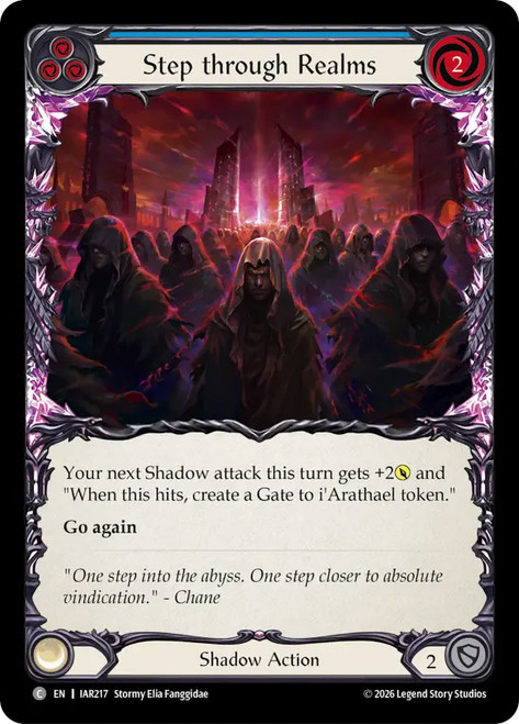 Step through Realms (Blue)
Usurp the Shadow Throne
Single
Flesh and Blood