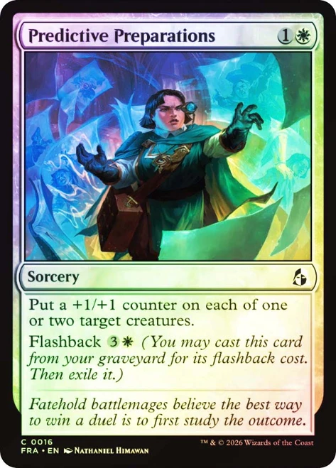 Predictive Preparations
Reality Fracture
Single
Magic: The Gathering