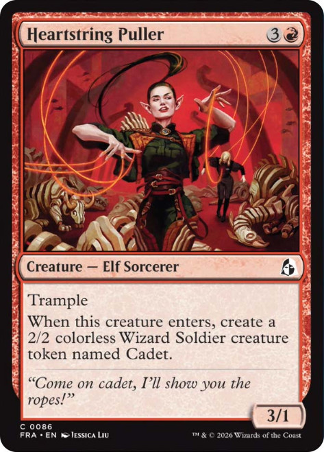 Heartstring Puller
Reality Fracture
Single
Magic: The Gathering