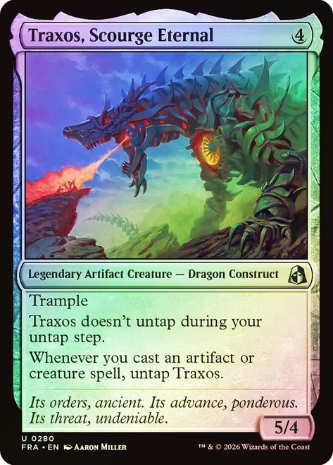Traxos, Scourge Eternal
Reality Fracture
Single
Magic: The Gathering