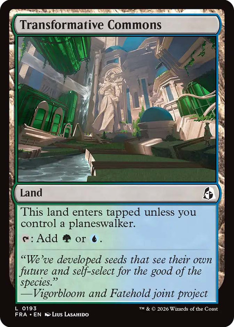 Transformative Commons
Reality Fracture
Single
Magic: The Gathering