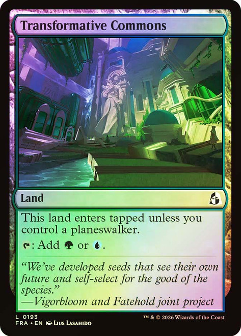 Transformative Commons
Reality Fracture
Single
Magic: The Gathering