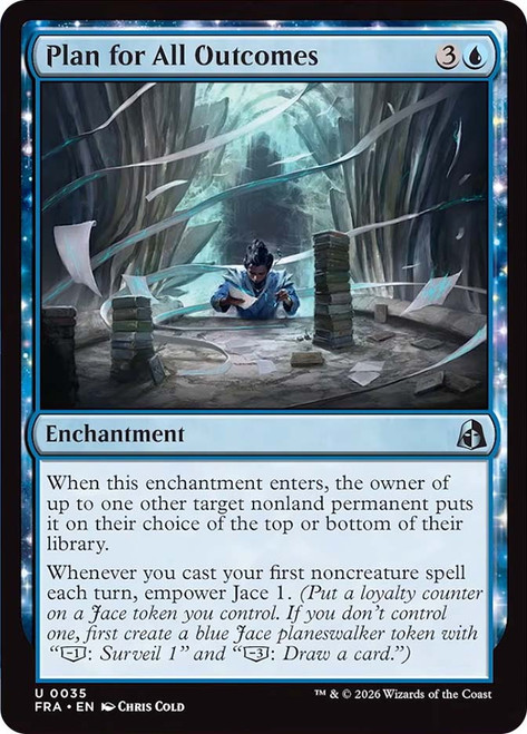 Plan for All Outcomes
Reality Fracture
Single
Magic: The Gathering