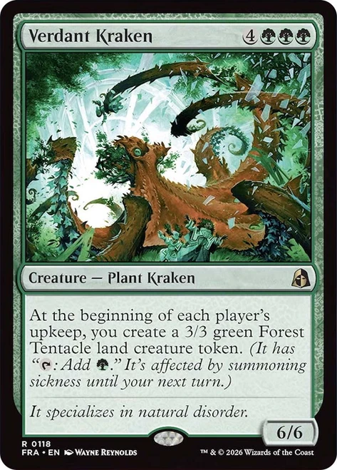 Verdant Kraken
Reality Fracture
Single
Magic: The Gathering