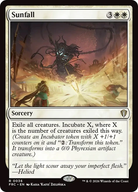Sunfall
Reality Fracture Commander
Single
Magic: The Gathering