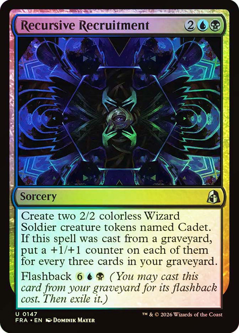 Recursive Recruitment
Reality Fracture
Single
Magic: The Gathering