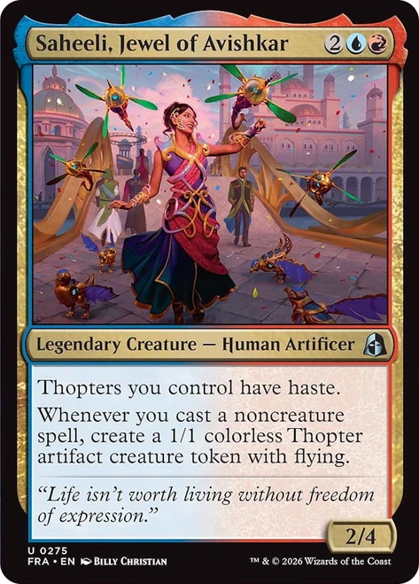 Saheeli, Jewel of Avishkar
Reality Fracture
Single
Magic: The Gathering