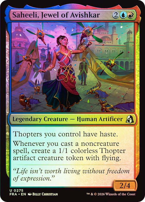 Saheeli, Jewel of Avishkar
Reality Fracture
Single
Magic: The Gathering