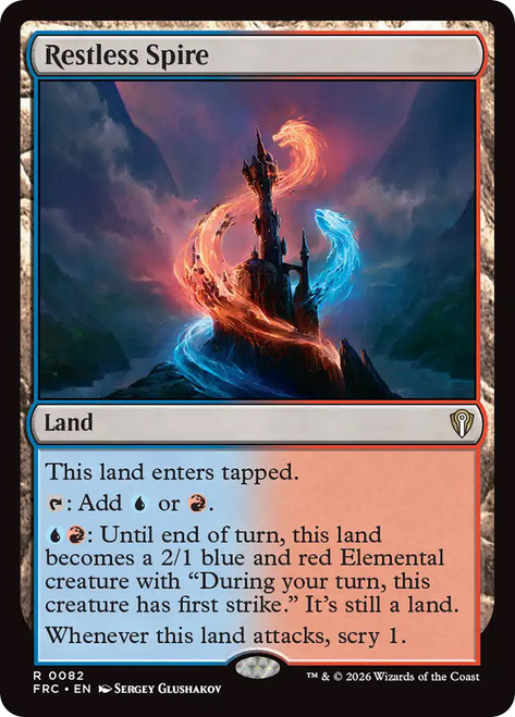 Restless Spire
Reality Fracture Commander
Single
Magic: The Gathering