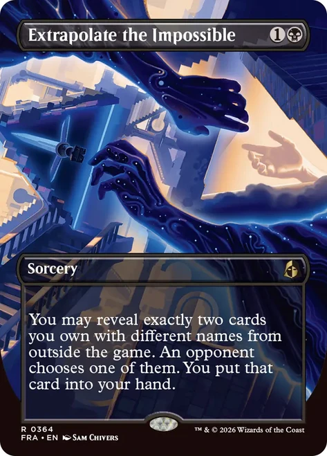 Extrapolate the Impossible
Reality Fracture
Single
Magic: The Gathering